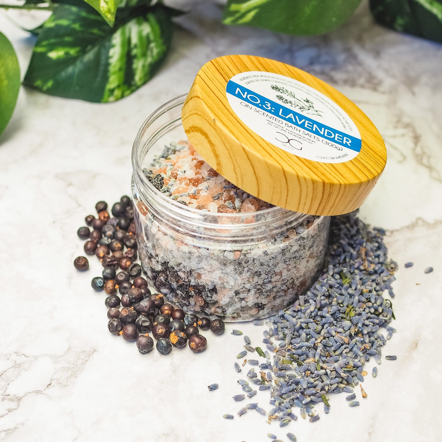 No. 03 - Lavender (Gin Scented Bath Salts)