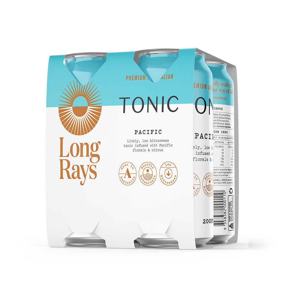 Long Rays Australian Pacific Tonic (4x 200ml)