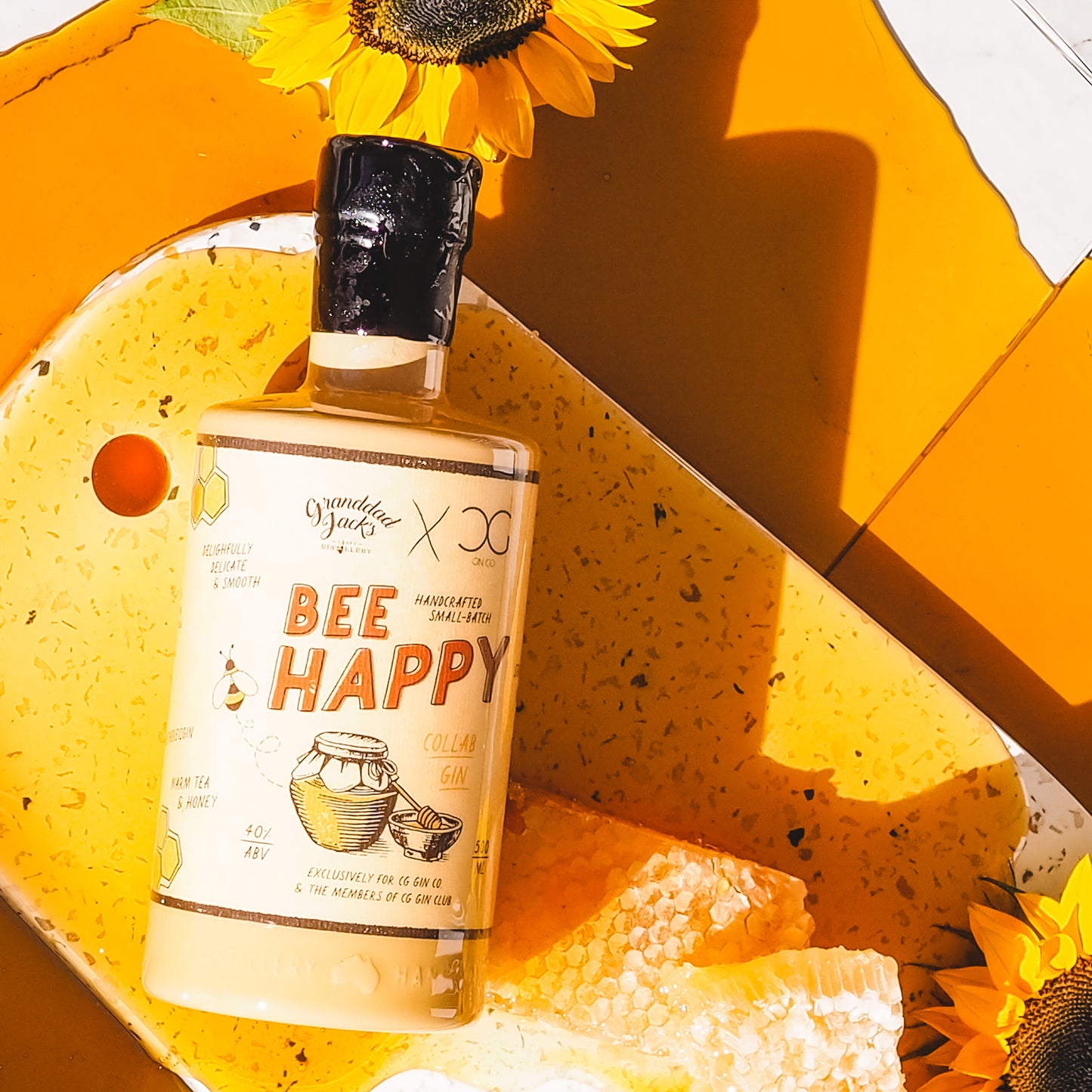 Granddad Jack’s ‘Bee Happy’ Gin – AUG’22 Gin Club Feature