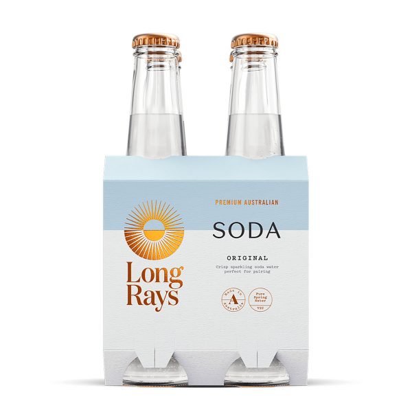 Long Rays Premium Australian Soda (4x 275ml)